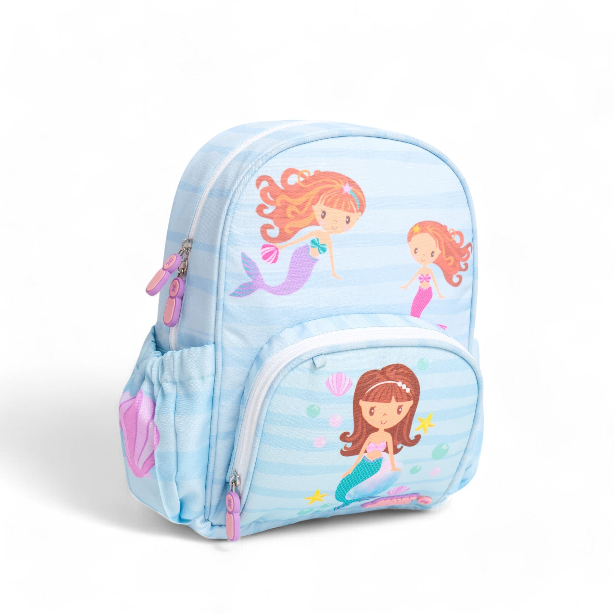 Mermaid Small Backpack with Water Bottle Set - Cute Kids School Bag & Hydration Combo for Girls, Beach Day, Swimming Lessons & Outdoor Adventures