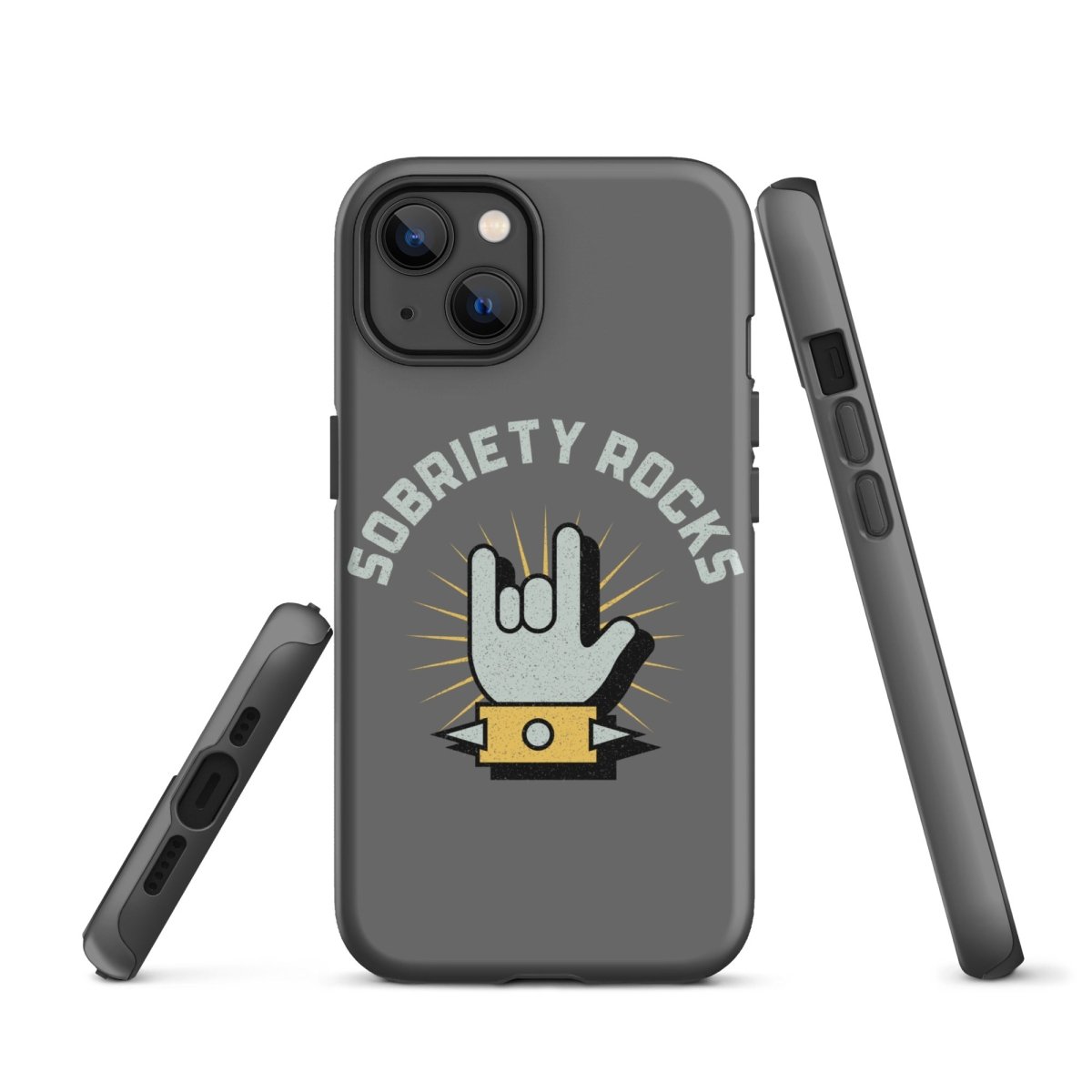 Premium Sobriety Rocks Tough Case for iPhone® - Durable Protection for Everyday Use & Outdoor Adventures