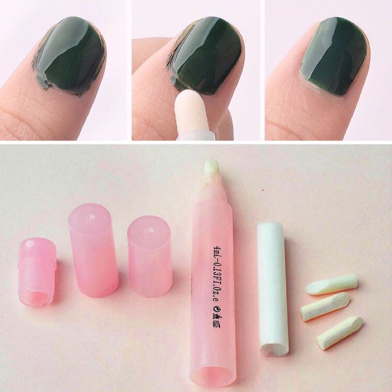 Acetone Nail Polish Corrector Pen - Quick & Easy Nail Cleanup Tool for Salon & Home Manicures | Perfect for DIY Nail Art & Professional Use