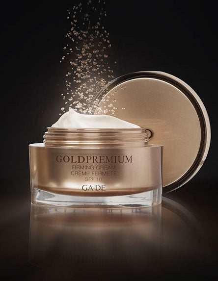 Premium Gold Firming Day Cream for Wrinkles & Anti-Aging - Hydrating & Lifting Face Moisturizer for Women - Perfect for Daily Skincare Routine & Makeup Base