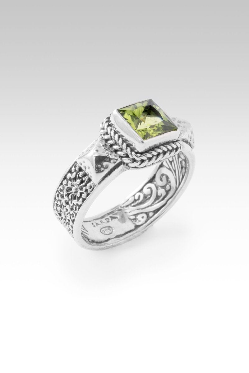 Counting Blessing's Ring™ in Peridot - Elegant Green Gemstone Jewelry for Women | Perfect for Birthdays, Anniversaries & Everyday Wear