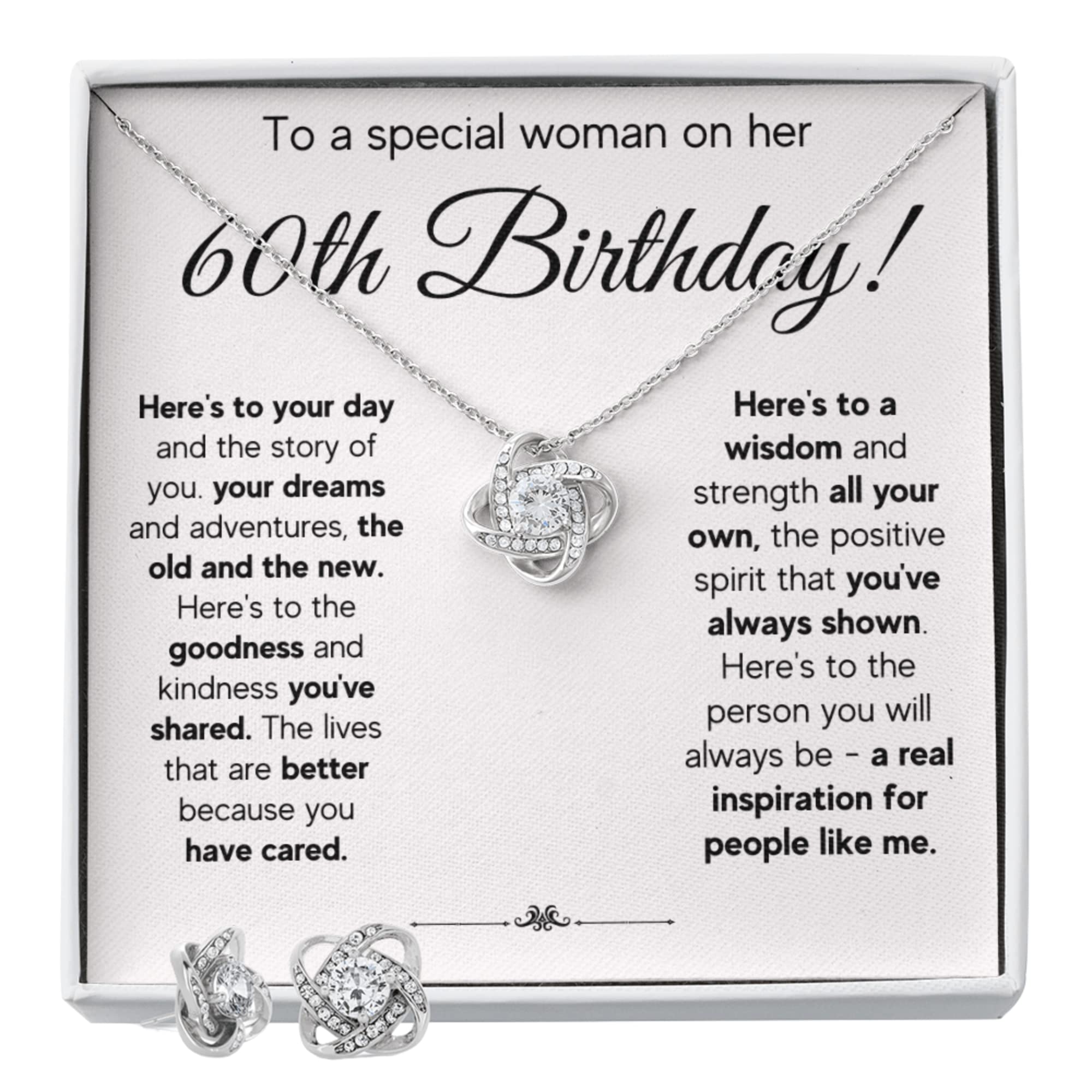60th Birthday Gifts for Women - Elegant 