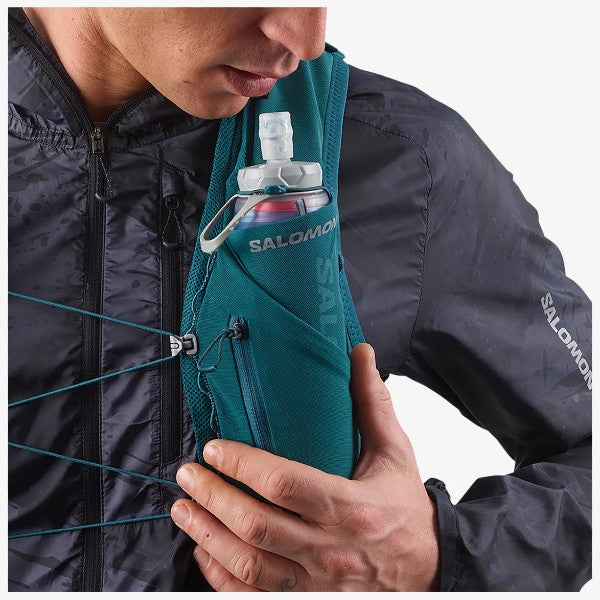 Salomon XA Filter Soft Flask 490mL - Lightweight Hydration Pack for Running, Hiking & Outdoor Adventures - BPA Free & Leak Proof Water Bottle (Clear Blue)