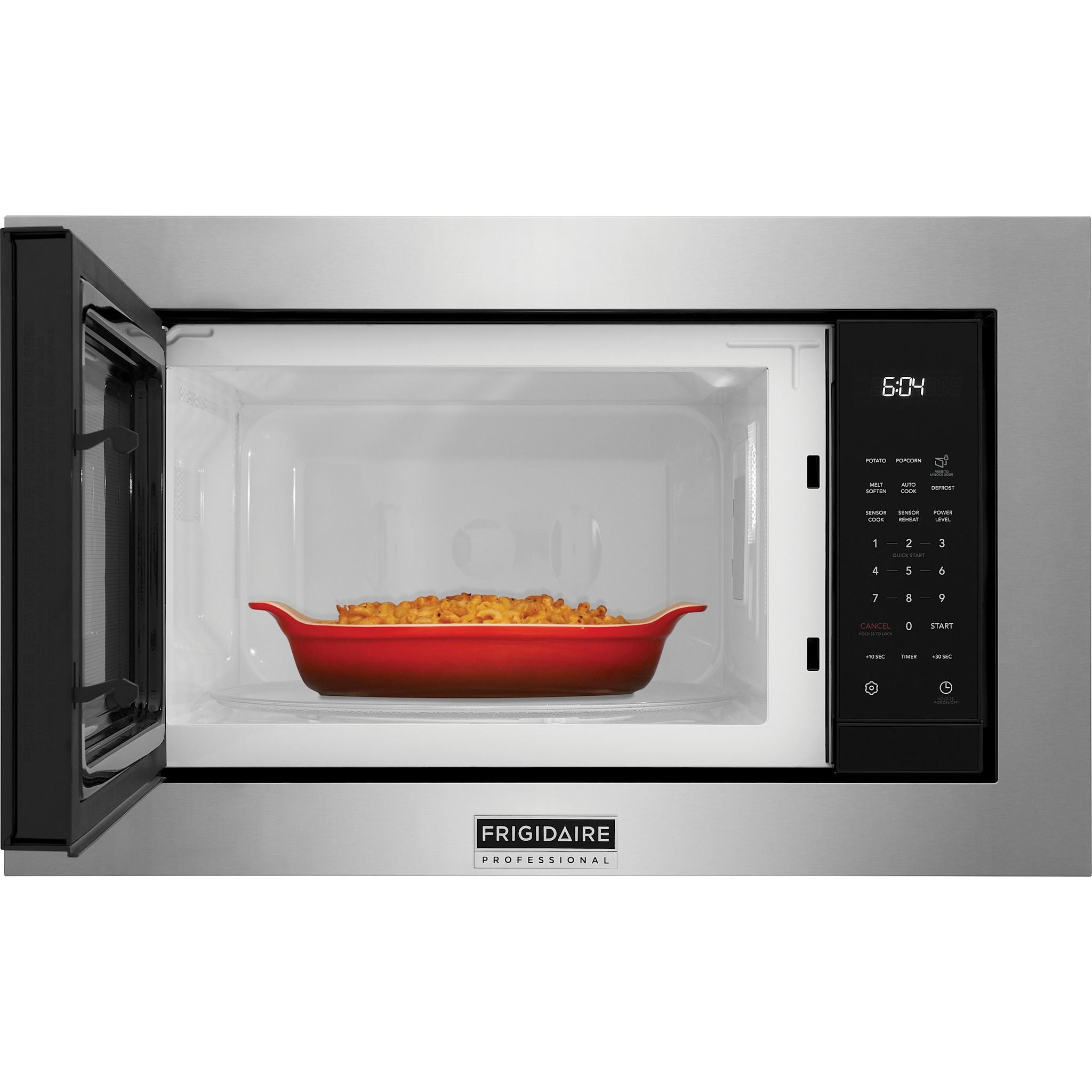 Frigidaire Professional PMBS3080BF Stainless Steel Built-In Microwave Oven - Perfect for Kitchens, Restaurants & Small Businesses