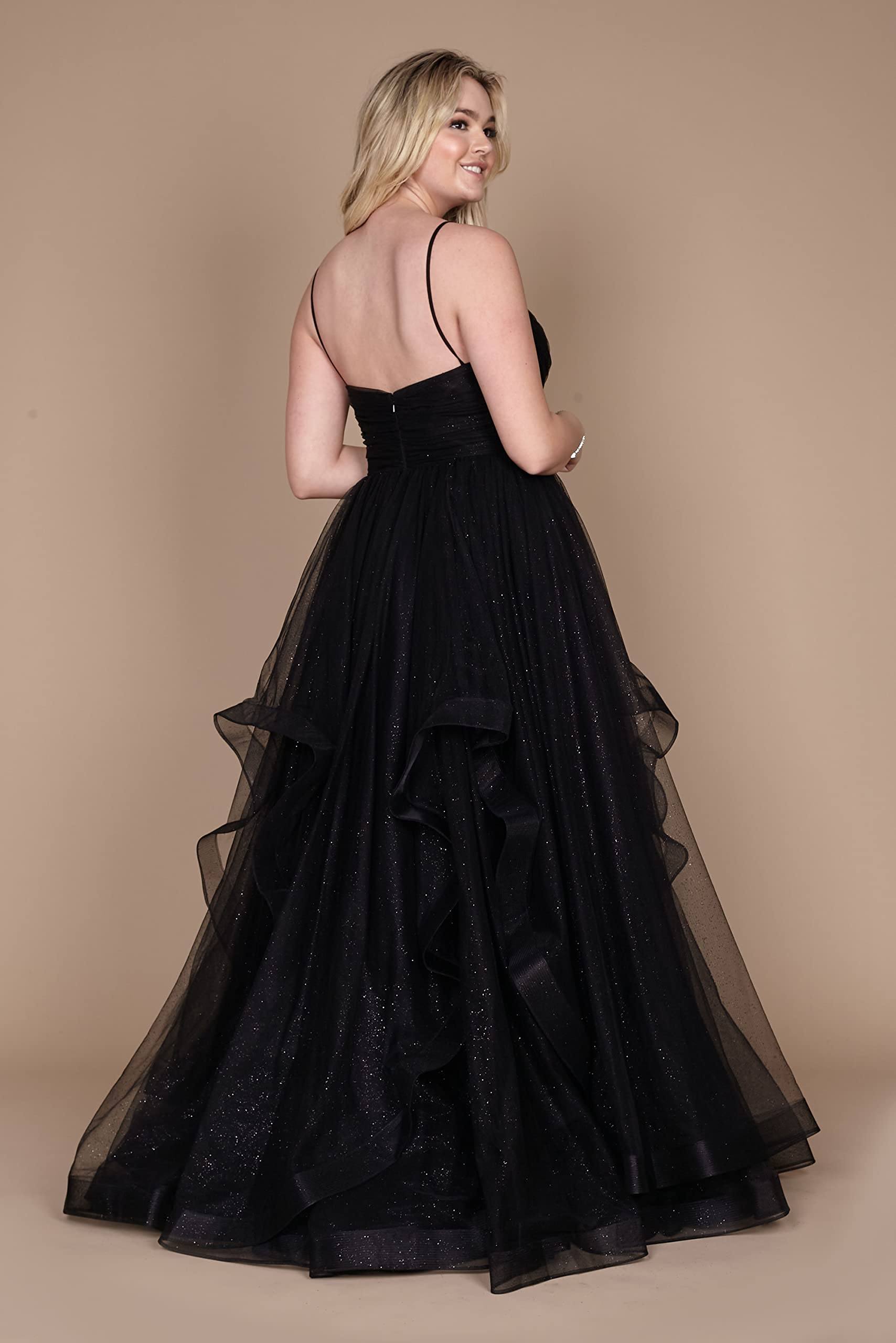 Elegant Sparkling Long Formal Ball Gown for Prom, Wedding & Evening Gala | Dylan & Davids Luxury Evening Dresses for Women