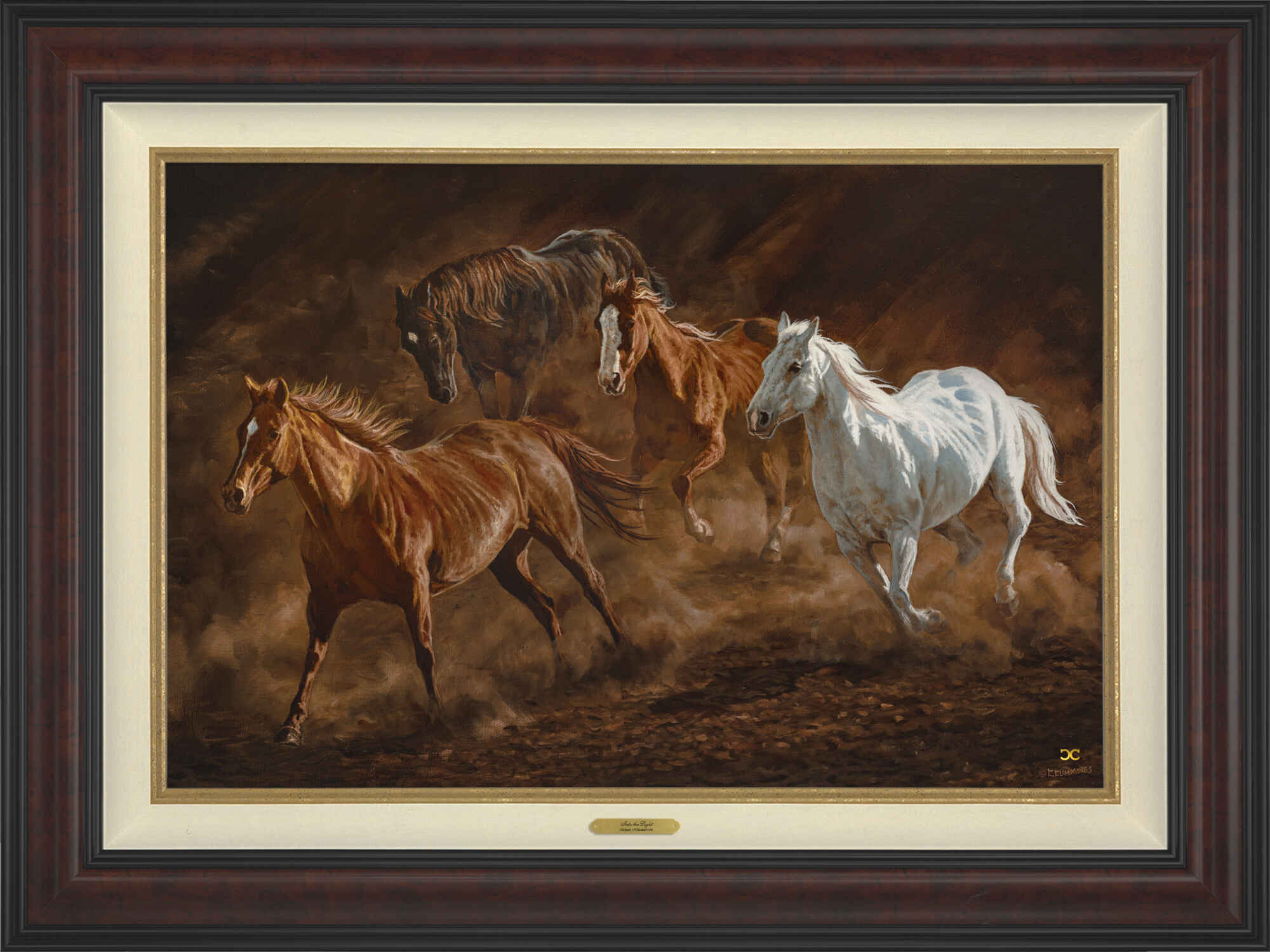 Into the Light - Standard Numbered Edition (SN) | Collectible Art Book for Home Decor & Gift Giving