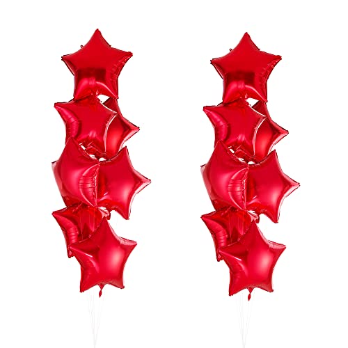 Red Star-shaped