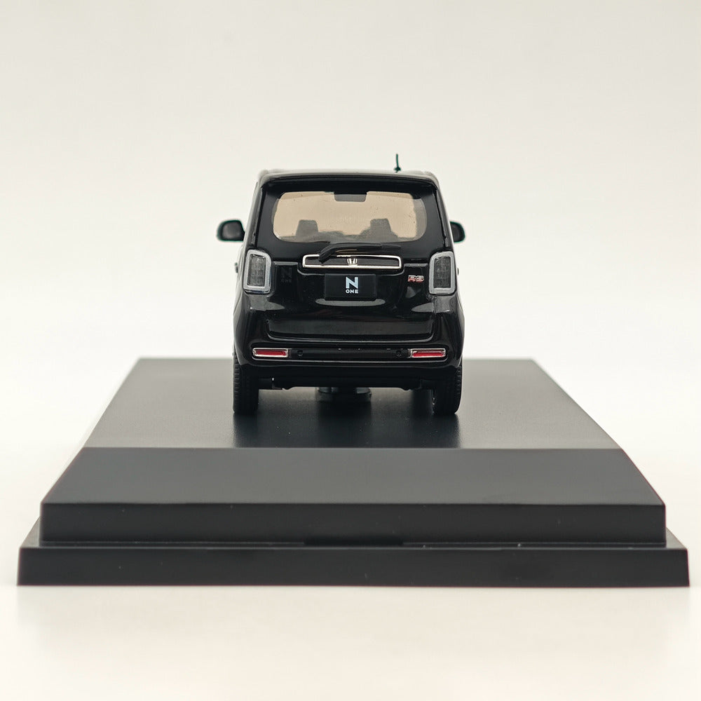 1/43 Scale Honda N ONE RS Crystal Black Pearl Diecast Model Car - Limited Edition Collectible for Car Enthusiasts & Hobbyists | Perfect for Display, Gifts & Model Car Collections