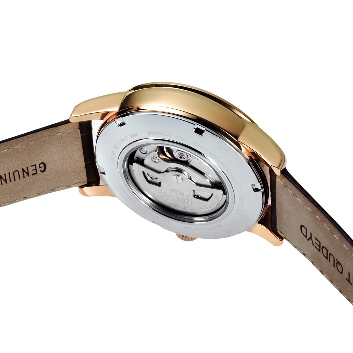 ORIENT Classic Sun & Moon Mechanical Watch RN-AK0001S for Men - Luxury Automatic Timepiece with Date & Moon Phase Display - Perfect for Business, Formal Events & Gift Giving