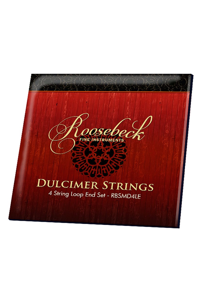Roosebeck 4-String Mountain Dulcimer with Loop - Handcrafted Appalachian Folk Instrument for Beginners & Professionals - Perfect for Home Playing, Campfire Jams & Music Therapy Sessions