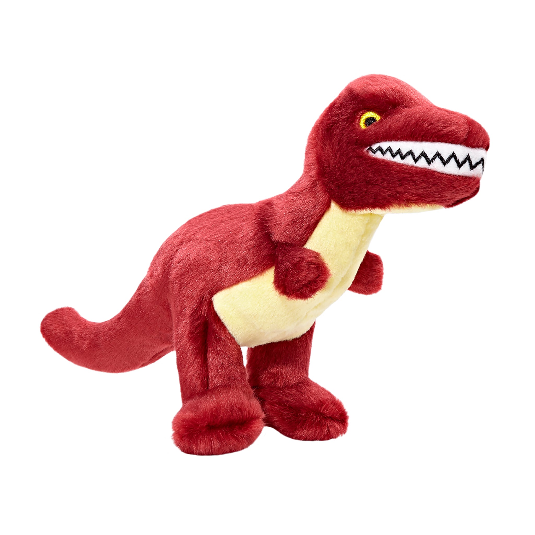 Fluff & Tuff Tiny T Rex Dinosaur Plush Toy - Ultra Soft Stuffed Animal for Kids, Perfect Gift for Boys & Girls | Cute Dino Plushie for Bedroom Decor, Nursery, Birthday Parties & Cuddling