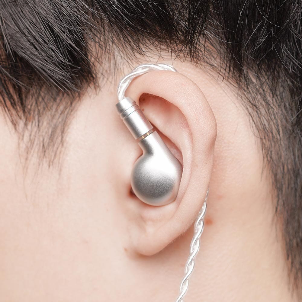 TinHiFi C5 Custom In-Ear Monitors with 10x10mm Square Plate Diaphragm & Balanced Armature Drivers - Perfect for Audiophiles, Musicians, and Studio Monitoring