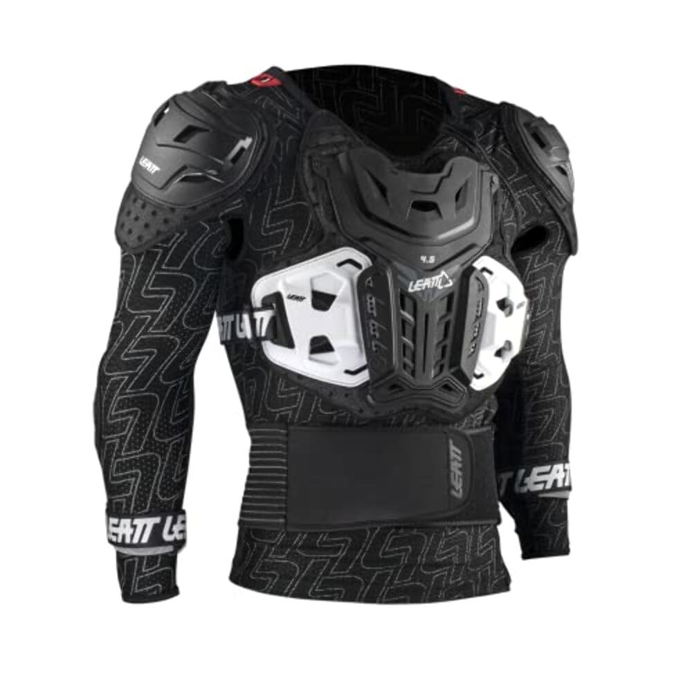Leatt 4.5 Pro Body Armor - CE Certified Motorcycle Chest Protector for MX, Enduro & Off-Road Riding - Lightweight Impact Protection for Motocross, Dirt Bikes & ATV Racing
