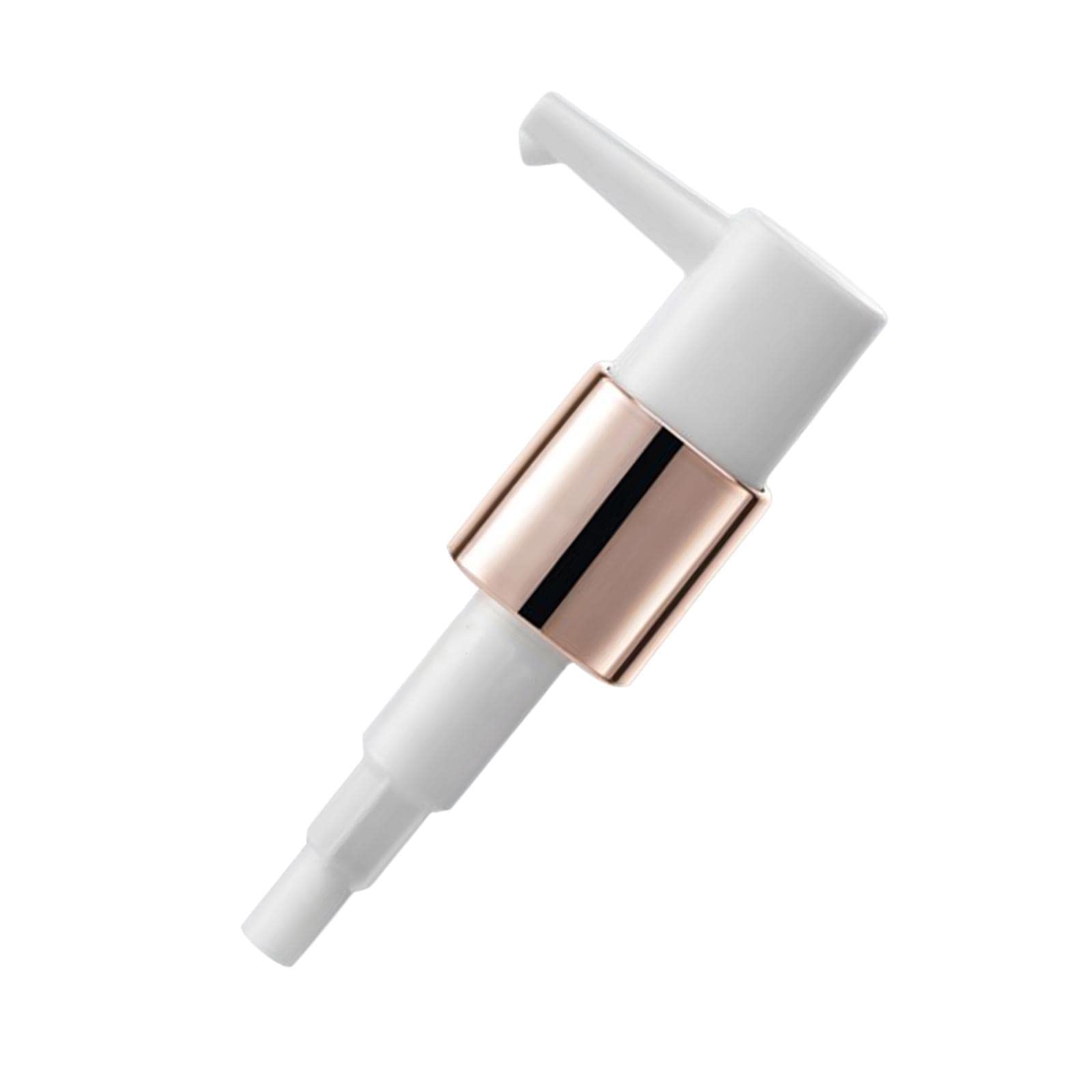 LYLA Sauce Dispenser Pump with Hose - Premium Kitchen Gadget for Olive Oil, Vinegar & Liquids - White Gold Stainless Steel Design - Perfect for Restaurants, Home Kitchens & Salad Bars