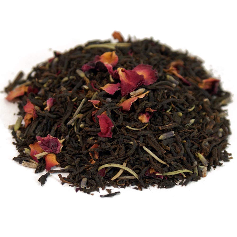 Premium Simpson & Vail Victorian Earl Grey Black Tea Blend - 8oz Loose Leaf Tea (100 Cups) | Classic English Tea for Afternoon Tea, Gifts & Relaxation