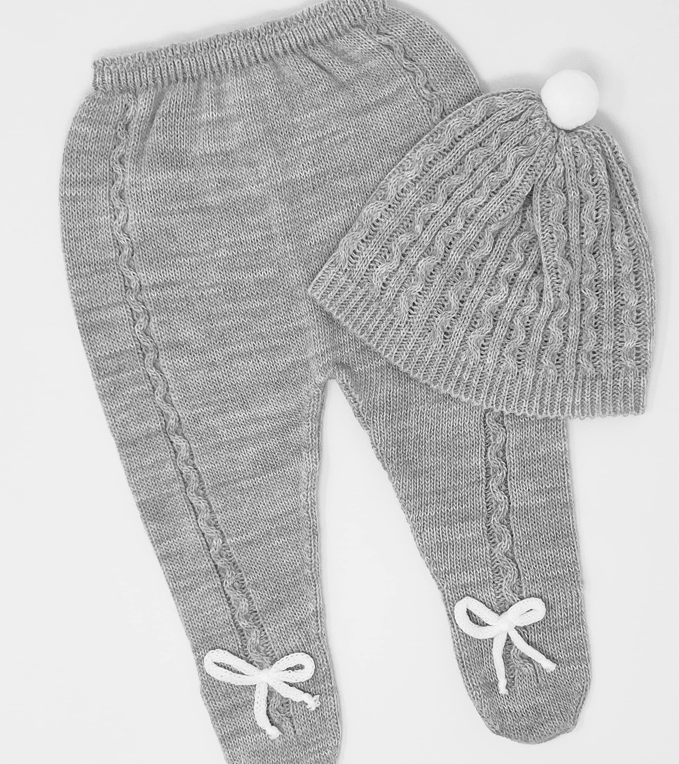 Newborn Baby Knitted Clothes Set - Soft Cotton Coming Home Outfit for Boys & Girls | Perfect for Hospital Photos, Christening & First Birthday