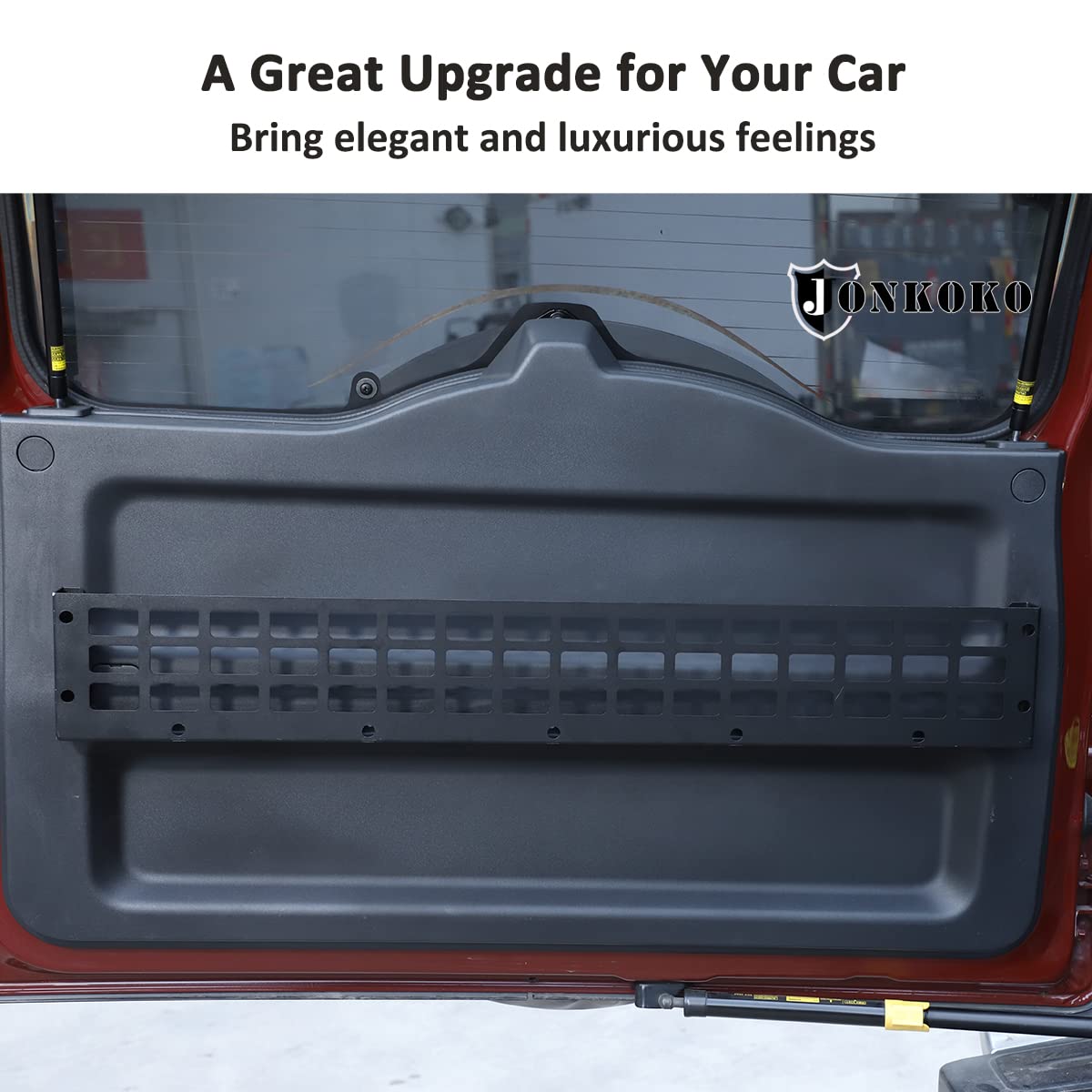 Foldable Car Trunk Storage Organizer for Toyota FJ Cruiser 2007-2021 | Rear Door Cargo Shelf & Tailgate Table Accessories (Style F) | Perfect for Camping, Road Trips & Outdoor Adventures