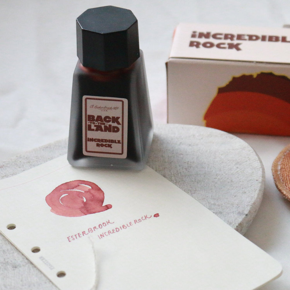 Back to the Land Ink - Premium Natural Rock Ink for Calligraphy & Art | Perfect for Hand Lettering, Journaling & DIY Crafts