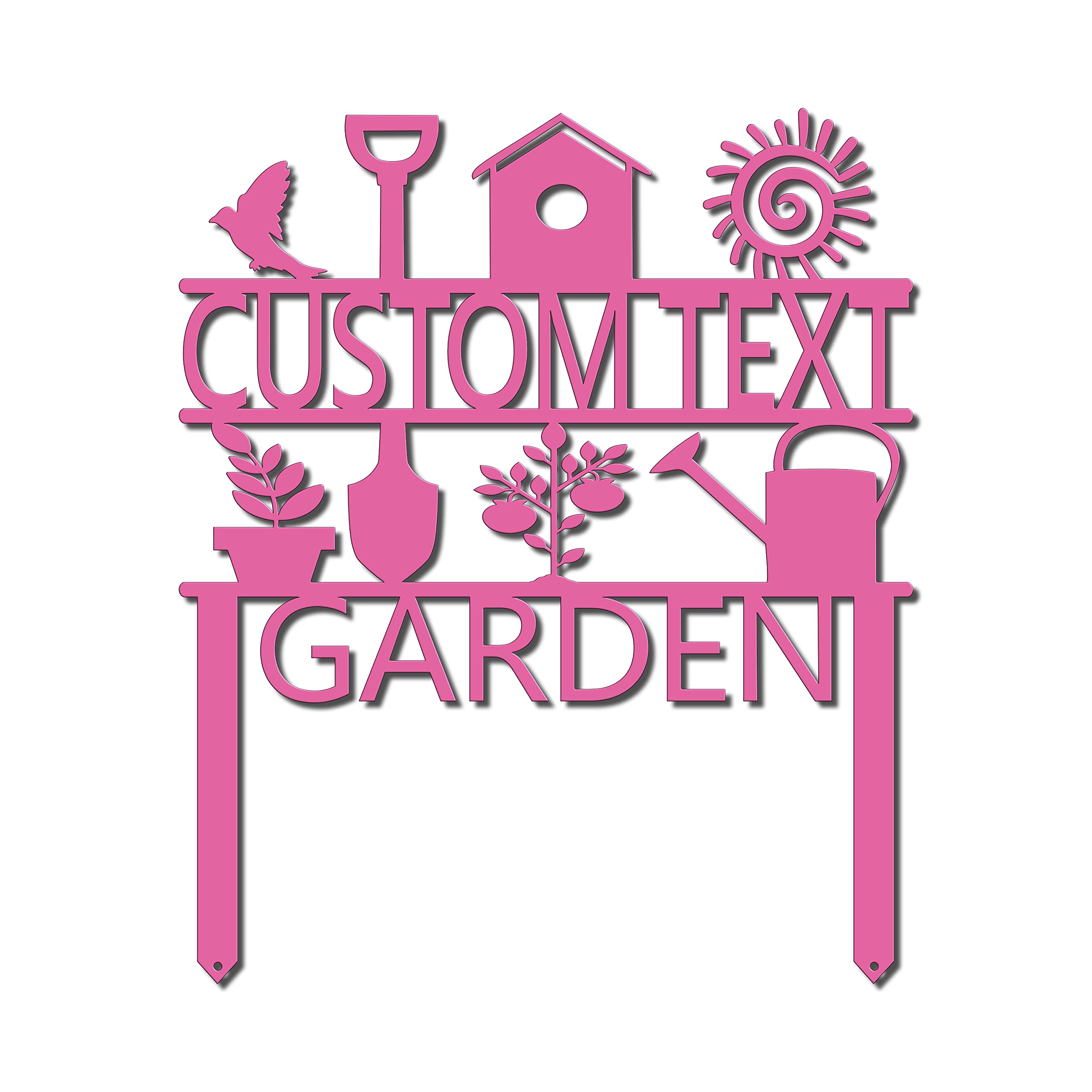 Custom Personalized Garden Sign - 20