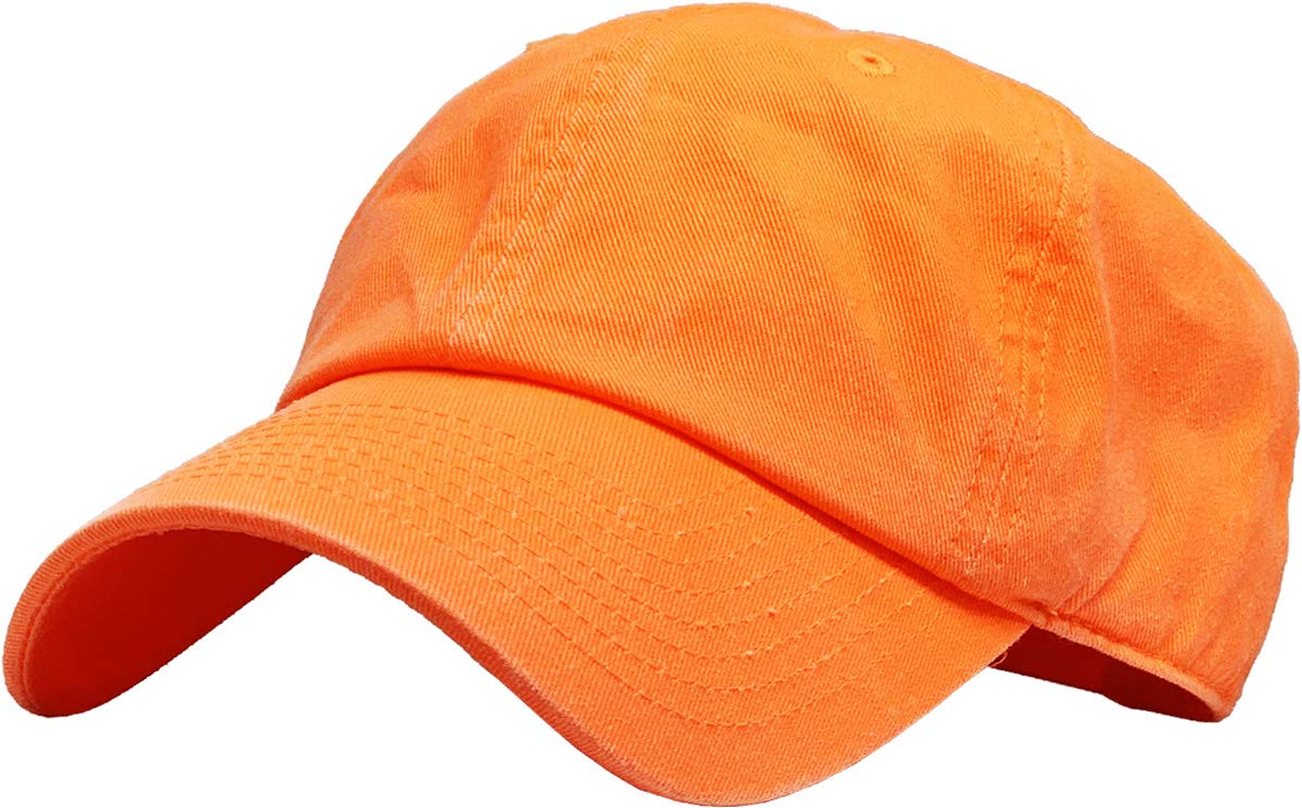 Adjustable Dad Hat - Plain Classic Cotton Baseball Cap - Low Profile Unstructured Polo Style Cap for Men & Women - Perfect for Casual Wear, Outdoor Activities & Sports