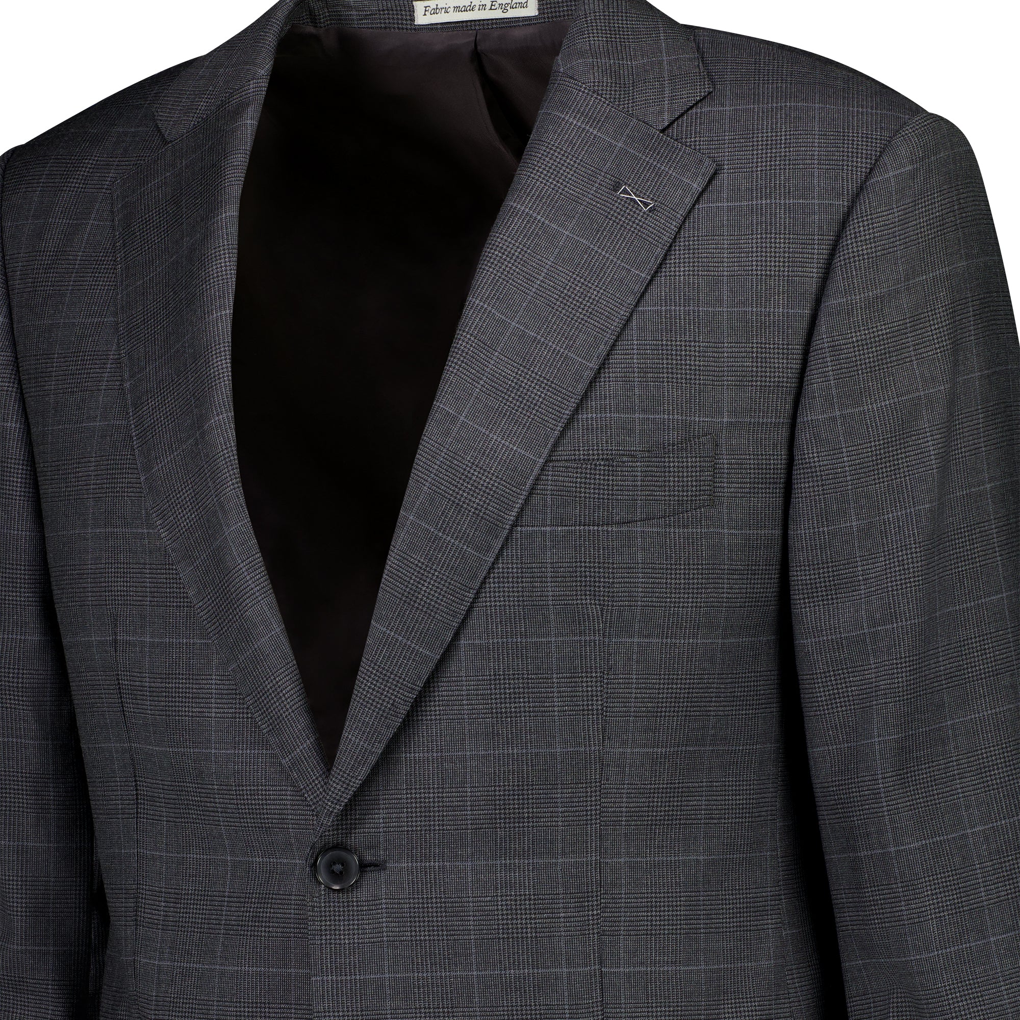 Premium HENRY SARTORIAL DORMEUIL Wool Suit - Prince of Wales Check for Business & Formal Occasions | Luxury Men's Tailored Suit for Weddings, Office & Special Events