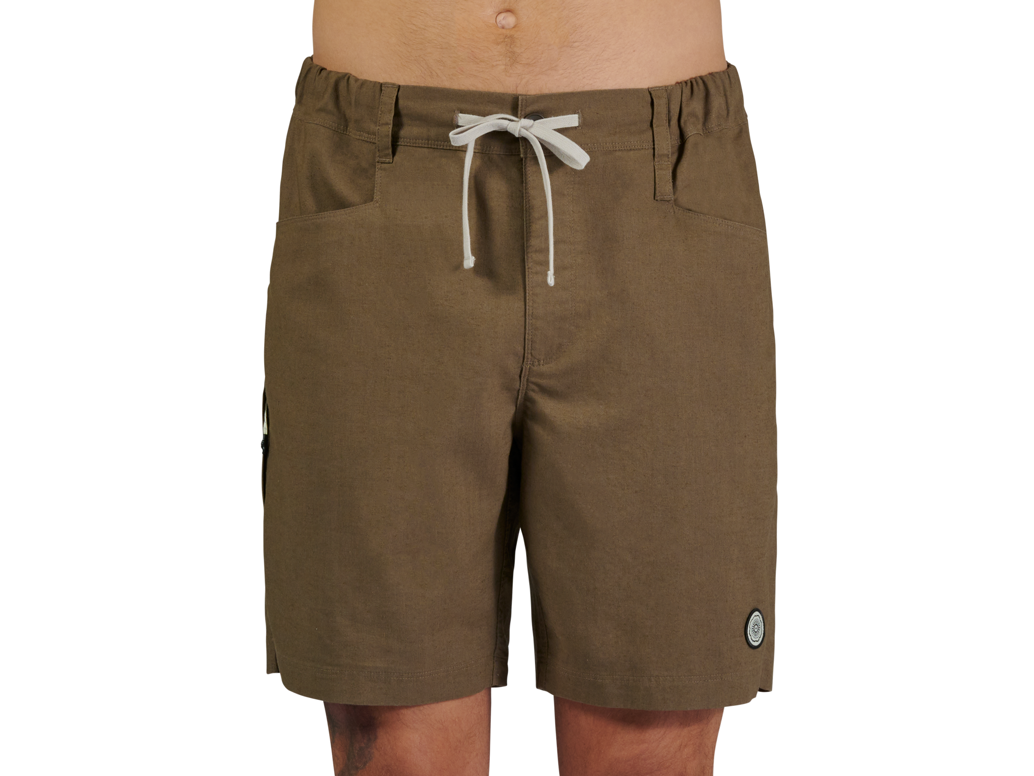 Kinisi Men's Hemp Shorts - Breathable & Eco-Friendly Casual Wear for Summer Outdoor Activities