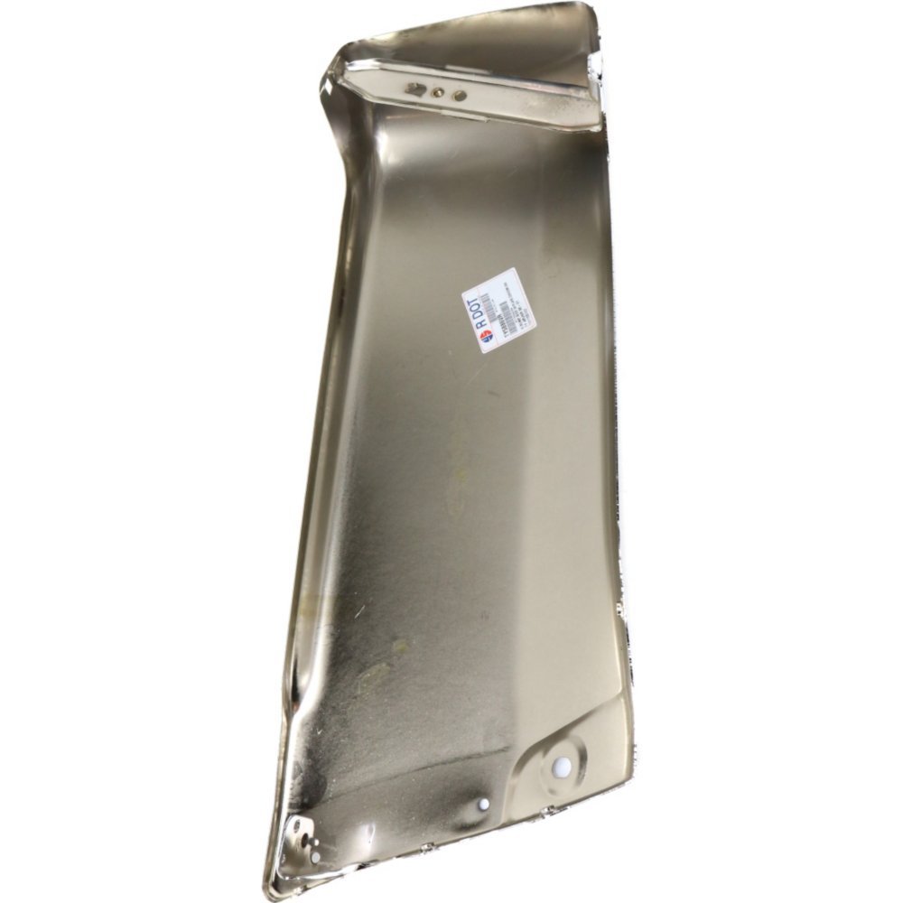 Evan Fischer Chrome Steel Rear Bumper End Compatible With 1996-2002 Toyota 4Runner - Passenger Side With Fender Flare Holes (Part #TO1105103) | Durable Replacement for Off-Roading & Daily Driving