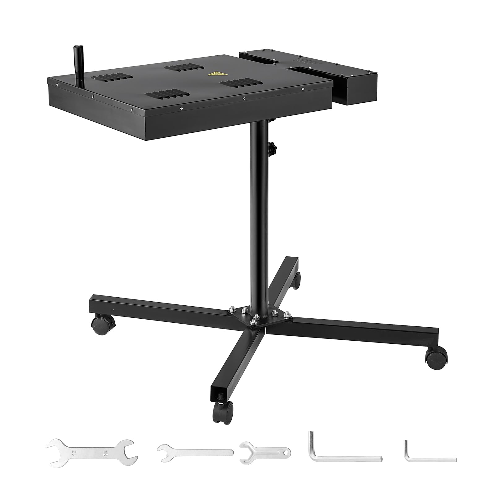 VEVOR Pro 16x16 Inch 1800W Flash Dryer for Screen Printing - Adjustable Height Stand, 360° Rotation, X-Shaped Base, Steel T-Shirt Curing Machine | Perfect for T-Shirt Printing, DIY Projects & Small Business Garment Production