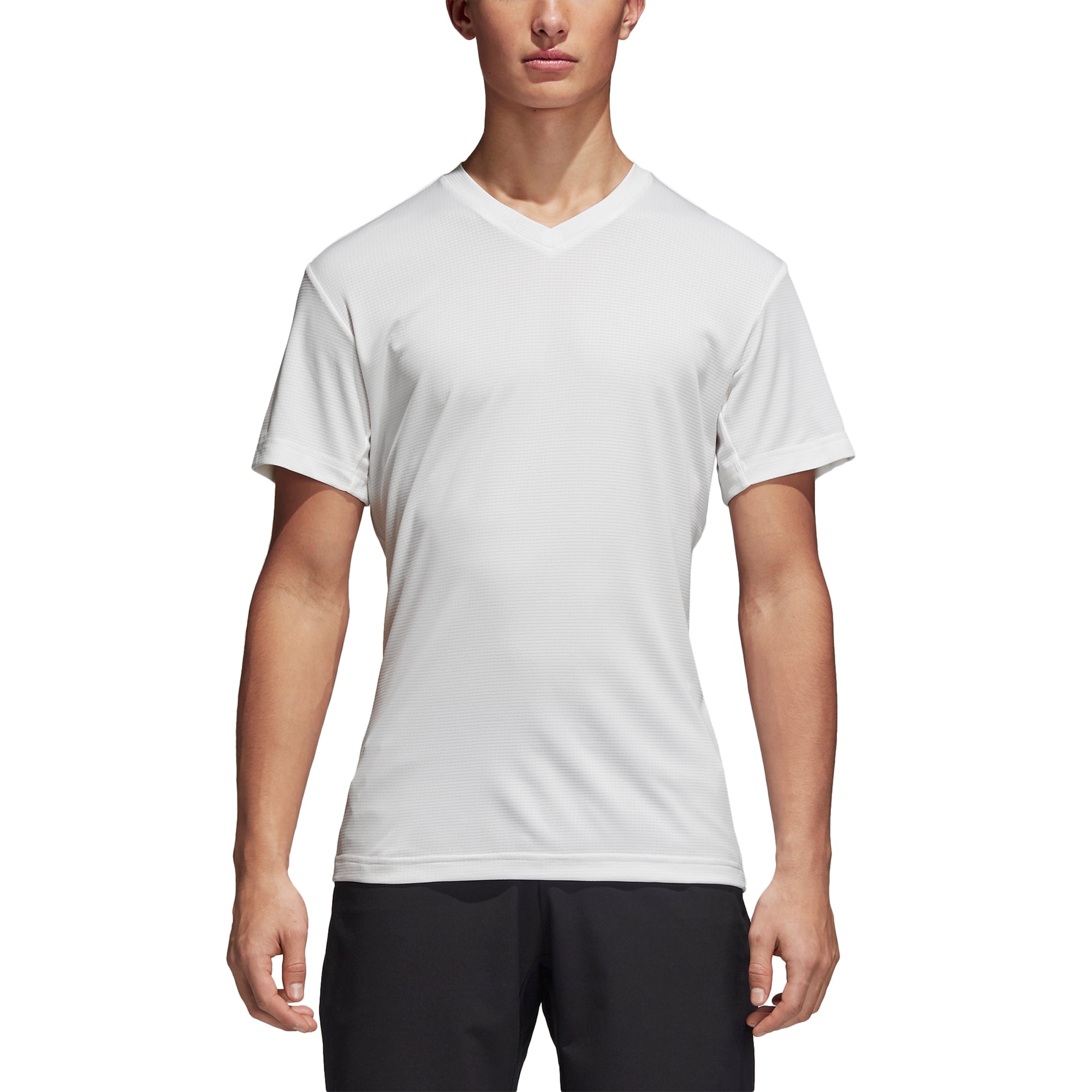 adidas Men's Climachill Performance T-Shirt - White CE1446 | Moisture-Wicking & Breathable for Running, Gym & Outdoor Sports