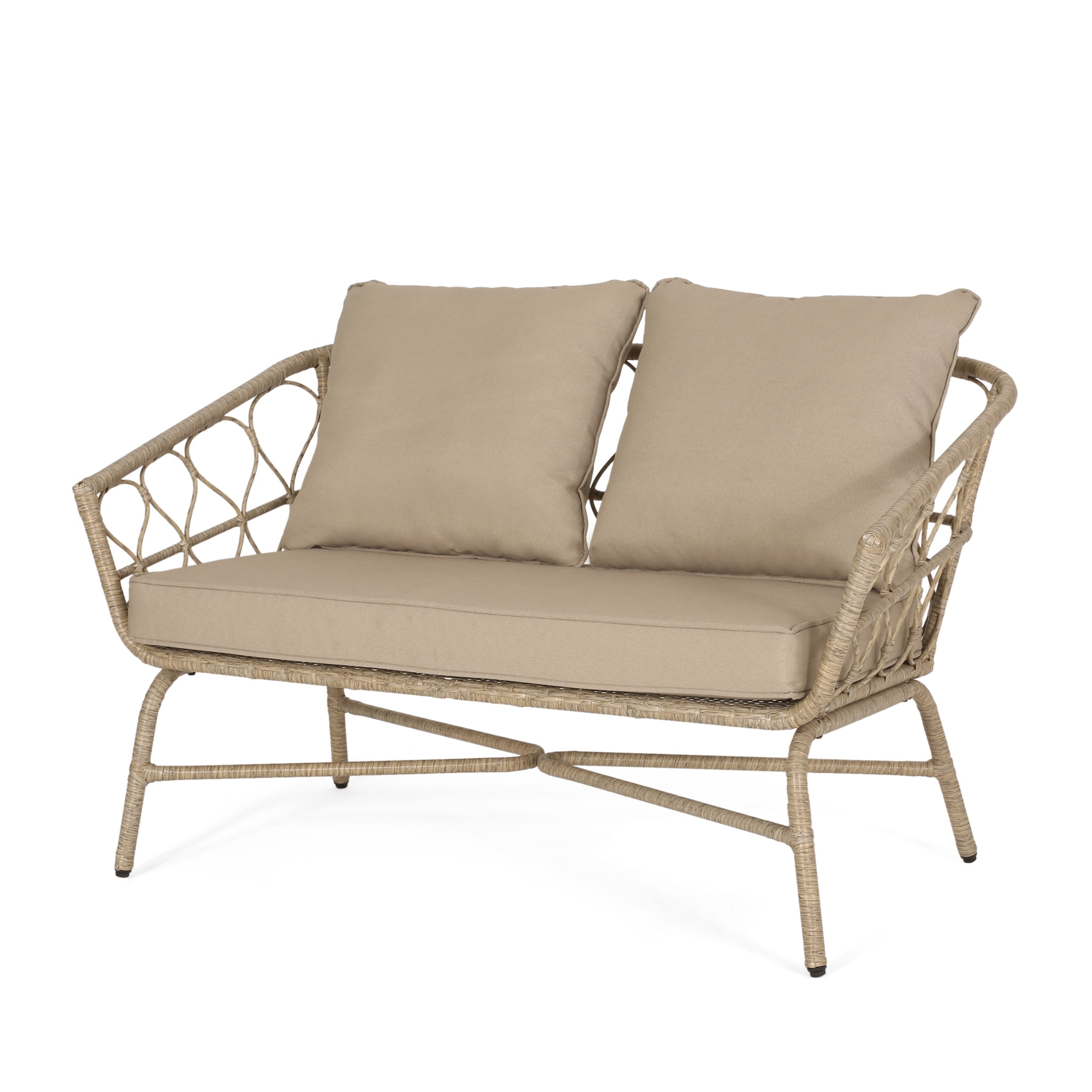 Bruce Loveseat - Modern Comfortable 2-Seater Sofa for Living Room, Bedroom & Small Spaces | Perfect for Relaxing, Lounging & Home Decor