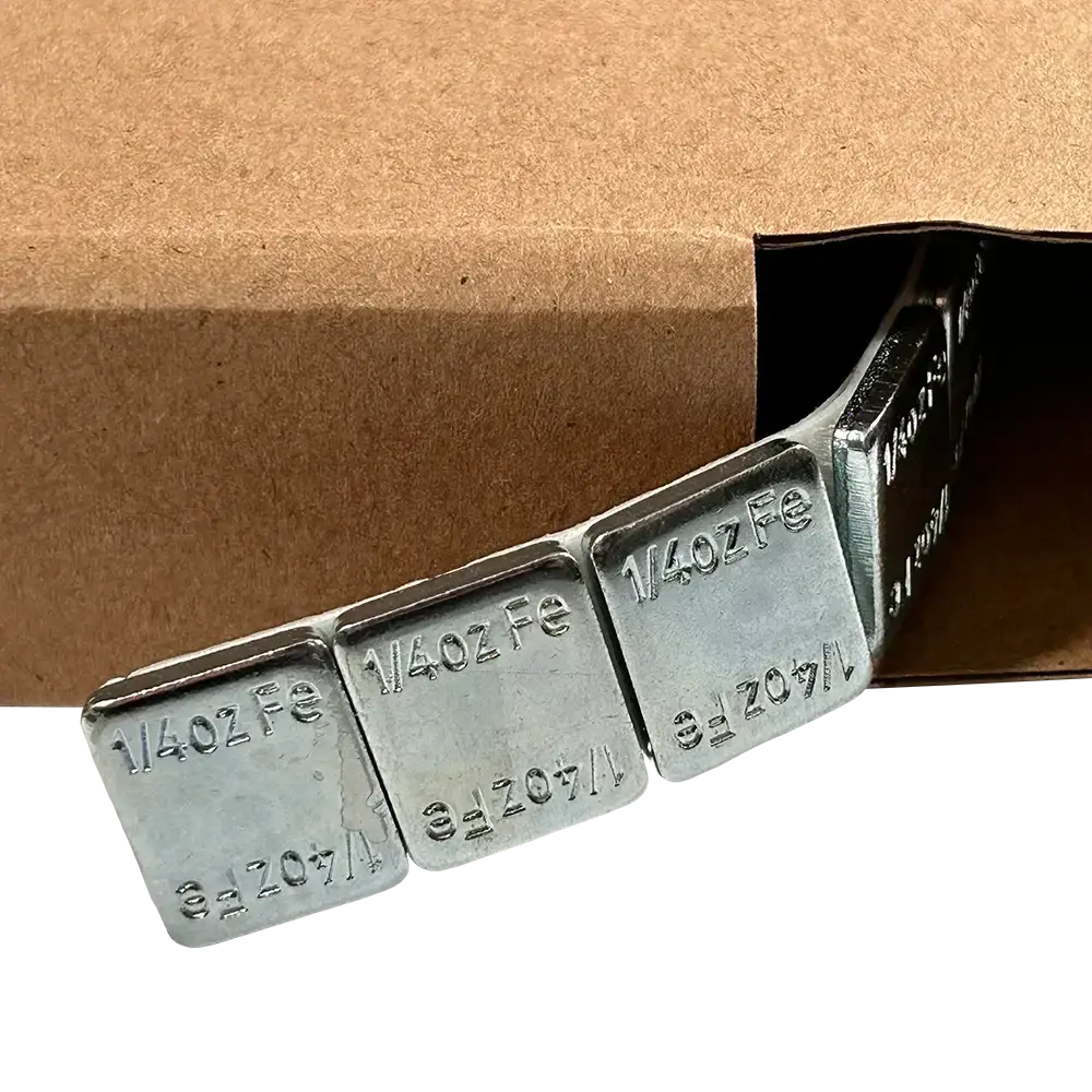 0.25 Oz Chrome Tape Wheel Weights (704-Piece Steel Roll) - Perfect for Auto Wheel Balancing & Tire Repair Shops