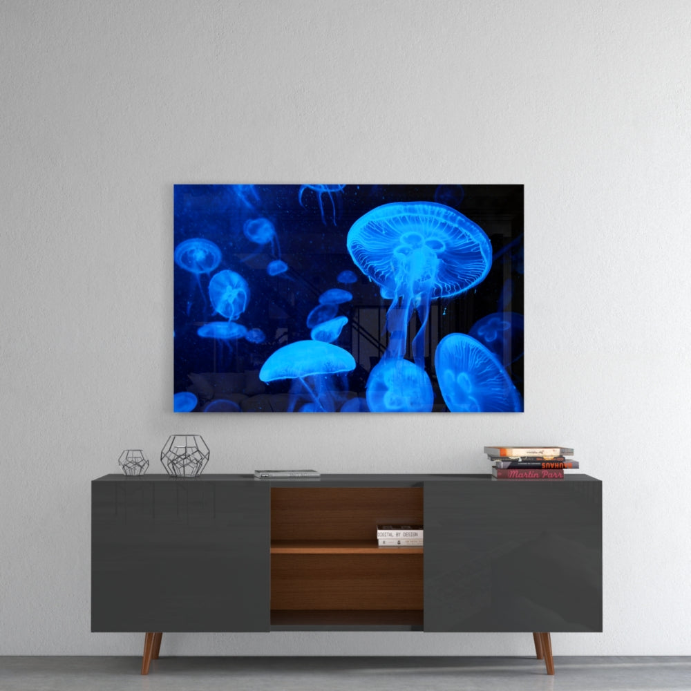 Jellyfish Aquarium Decor - Realistic Artificial Jellyfish for Home & Office Decor | Perfect for Fish Tanks, Zen Gardens, and Relaxation Spaces