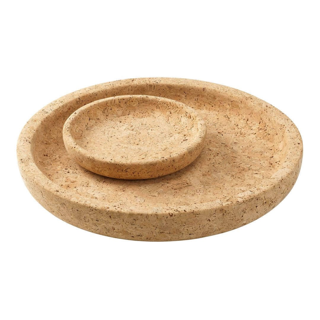 Vitra Jasper Morrison Cork Bowl - Natural Eco-Friendly Kitchen & Dining Accessory for Fruits, Nuts, and Home Decor