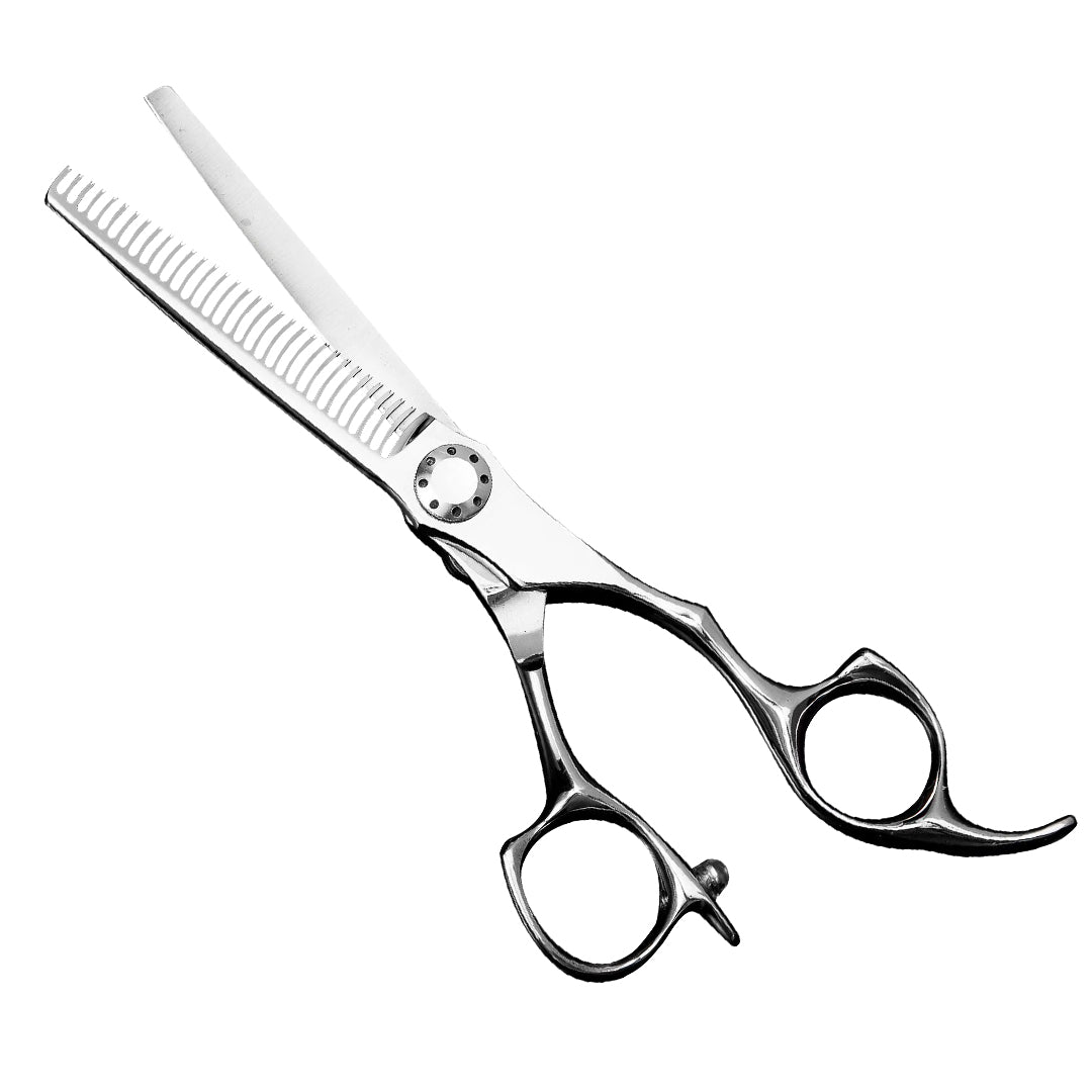 Professional Salon Scissors - Premium Stainless Steel Hair Cutting Shears for Stylists & Barbers - Sharp Precision Blades for Smooth Haircuts - Perfect for Salon, Home & Professional Use