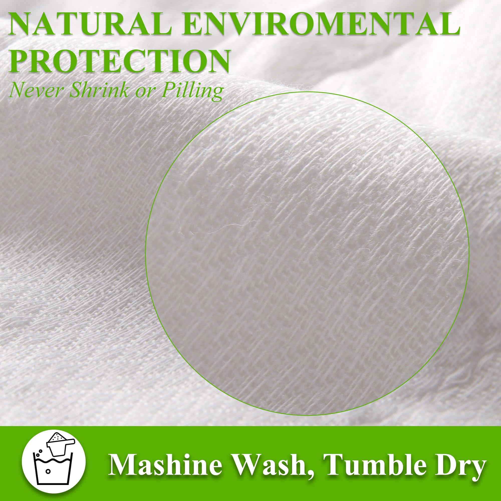 6-Ply Premium Cloth Diapers & Burp Cloths - Ultra Absorbent Washable Cotton Reusable Baby Diapers for Newborns & Toddlers (6/10/12 Pack) - Perfect for Daycare, Travel & Eco-Friendly Parenting