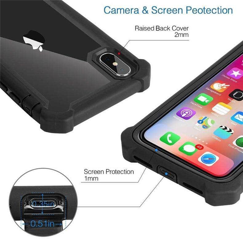 Shockproof Silicone Bumper Case for iPhone 13 Pro Max - Soft Protective Cover with Anti-Slip Grip | Perfect for Outdoor Activities, Gym Workouts & Daily Use
