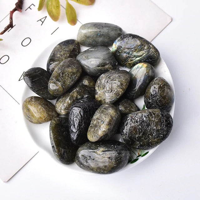 Natural Tumbled Gemstones for Jewelry Making, Healing Crystals & Home Decor - Assorted Healing Stones for Meditation, Reiki & DIY Crafts