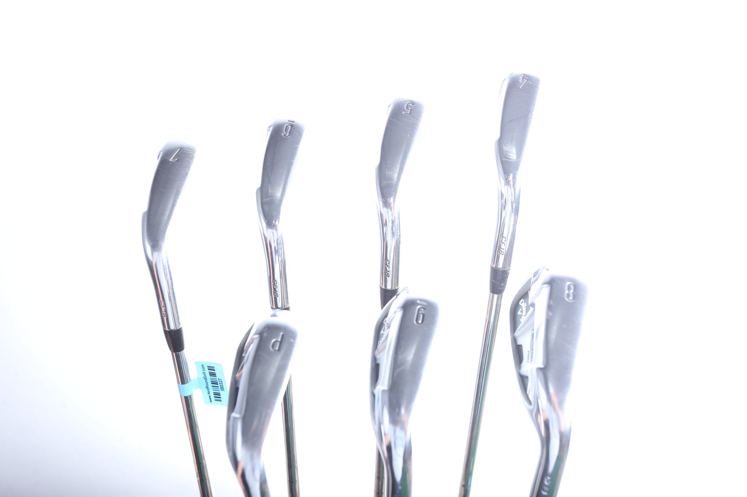 Used Callaway Rogue Pro Iron Set 4-PW Right Handed Regular Flex Golf Clubs for Men - Perfect for Improving Your Golf Game on the Course