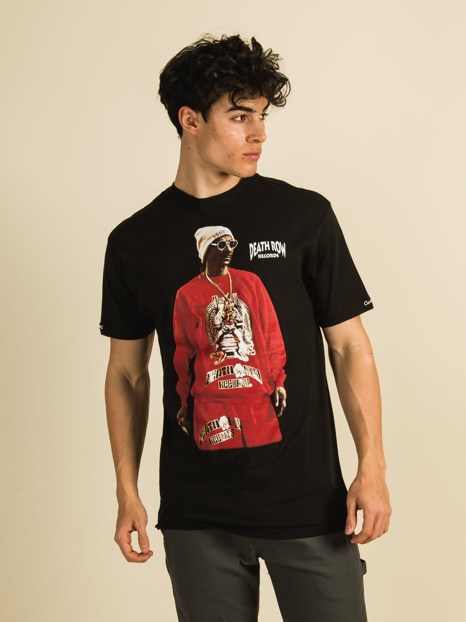 Death Row Records Snoop Dogg Graphic T-Shirt - Hip Hop Music Fan Apparel for Concerts & Streetwear | Clearance Sale