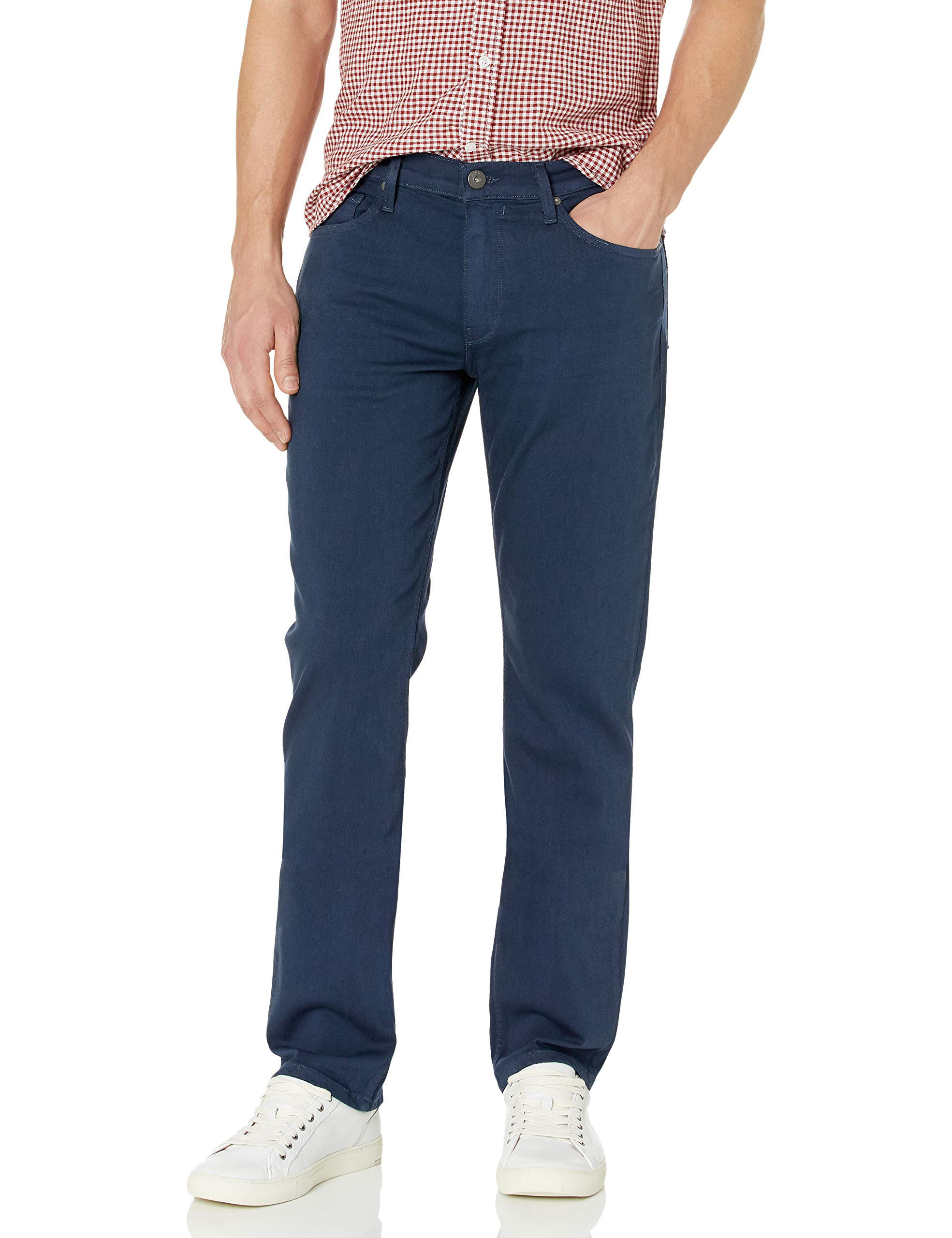 PAIGE Men's Normandie Straight Leg Jeans - Classic Denim Pants for Casual Wear & Everyday Style | Perfect for Work, Weekend & Date Night Outfits