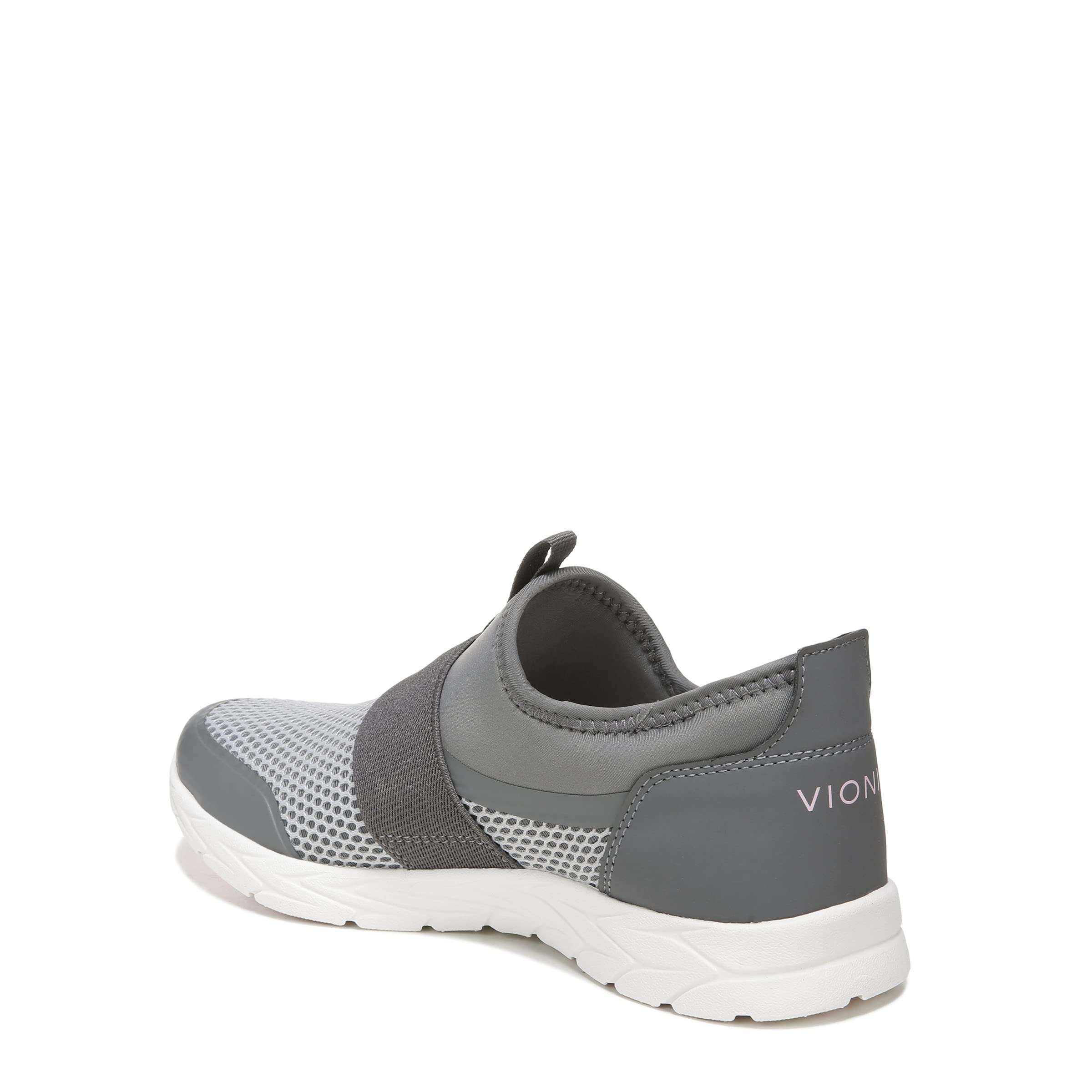 Vionic Women's Brisk Camrie Slip-On Walking Shoes - Comfortable & Supportive Orthopedic Sneakers for Walking, Travel & Everyday Wear