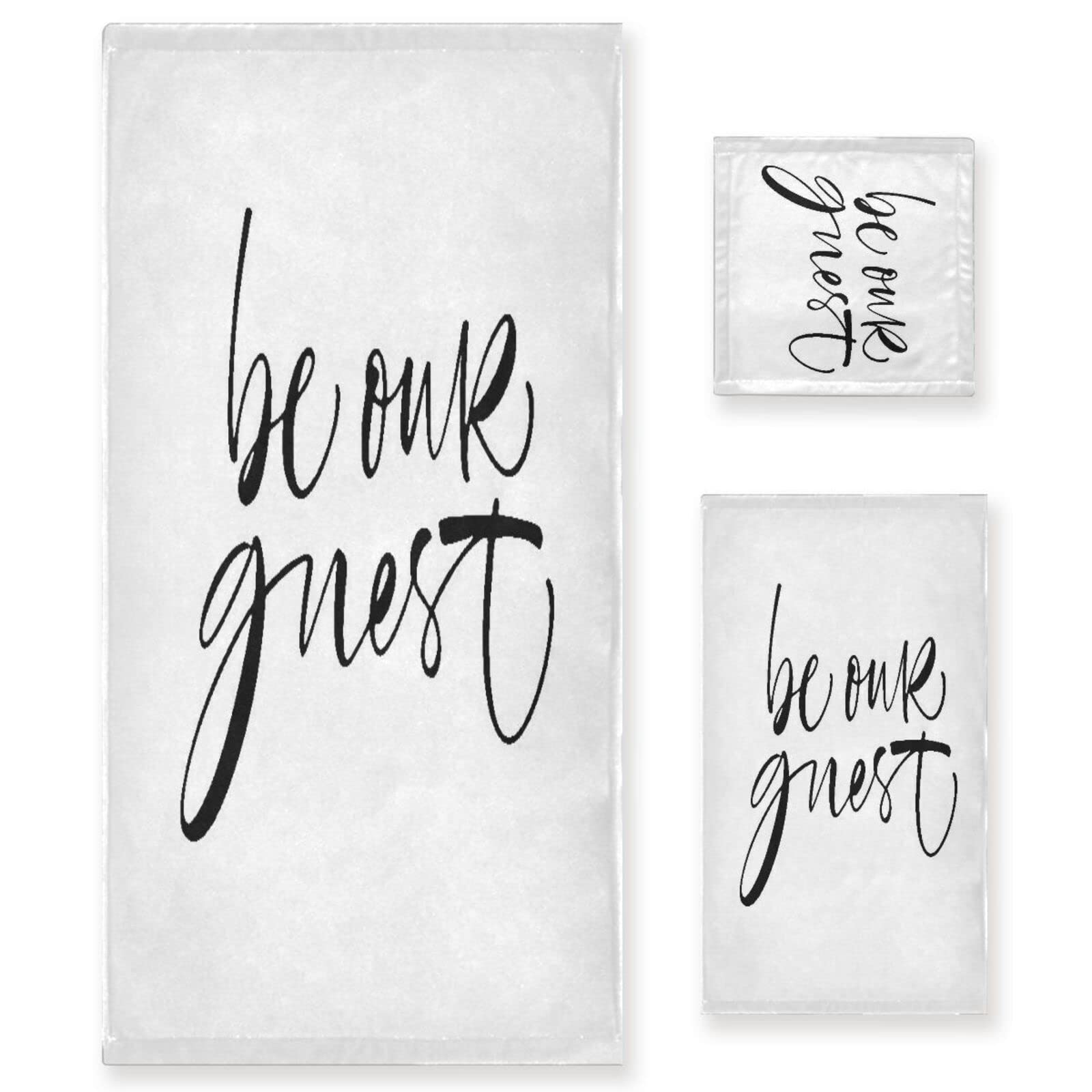 Premium 3-Piece Bath Towel Set - 1 Bath Towel, 1 Hand Towel, 1 Washcloth - Soft & Absorbent Luxury Towels for Hotel, Spa, Home Decor - Perfect for Bathroom, Gym, Yoga, Beach & Pool Use