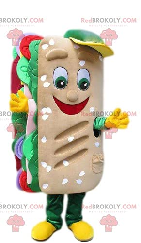 SPOTSOUND REDBROKOLY Mascot Gourmet Panini with Fresh Salad, Tomatoes & Onions | Perfect for Lunch, Picnics & Office Meals