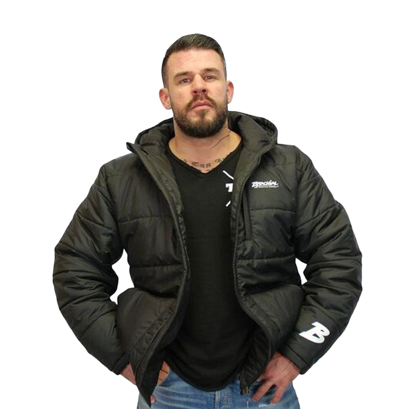 Brachial Jacket Vision Black - Lightweight Waterproof Windbreaker for Men & Women - Perfect for Hiking, Running, and Outdoor Adventures