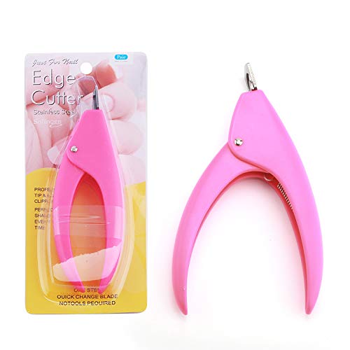 Zoostliss Professional Acrylic Nail Clipper - Precision Nail Tip Trimmer for Artificial Nails, Manicure & Nail Art Tools | Perfect for Salon, Home Use & DIY Nail Care