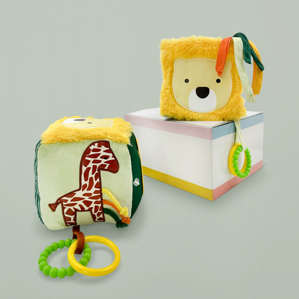 Little Big Friends Jungle Duo Gift Set - Adorable Stuffed Animal Pair for Kids | Perfect for Birthdays, Baby Showers & Nursery Decor