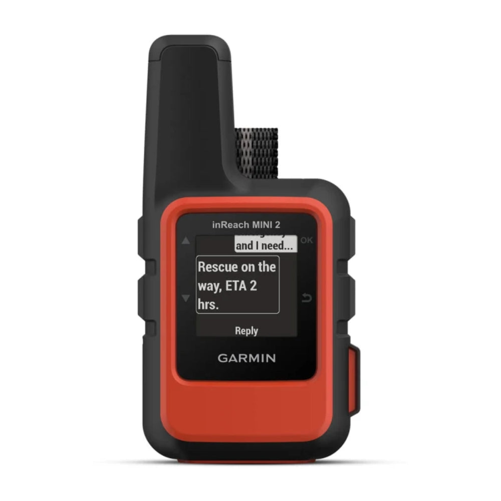 Garmin inReach Mini 2 - Compact Satellite GPS Communicator with SOS Emergency Alert & Two-Way Messaging | Perfect for Hiking, Camping, Backpacking & Outdoor Adventures