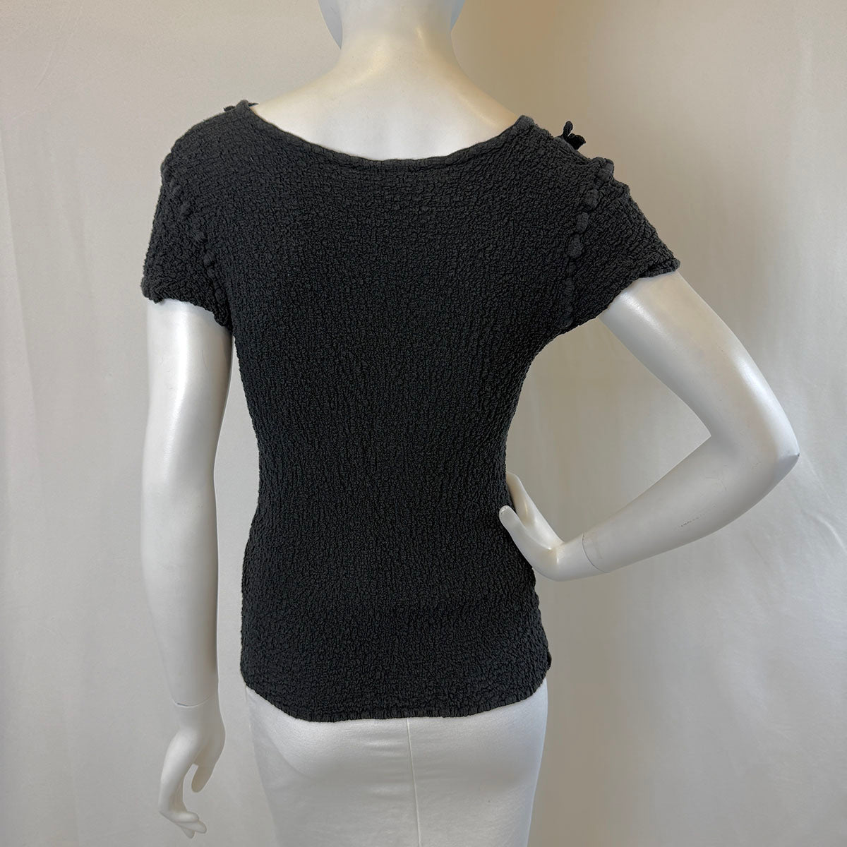 Issey Miyake Knit Top for Women - Soft & Stylish Pullover Sweater - Perfect for Casual Outings & Office Wear