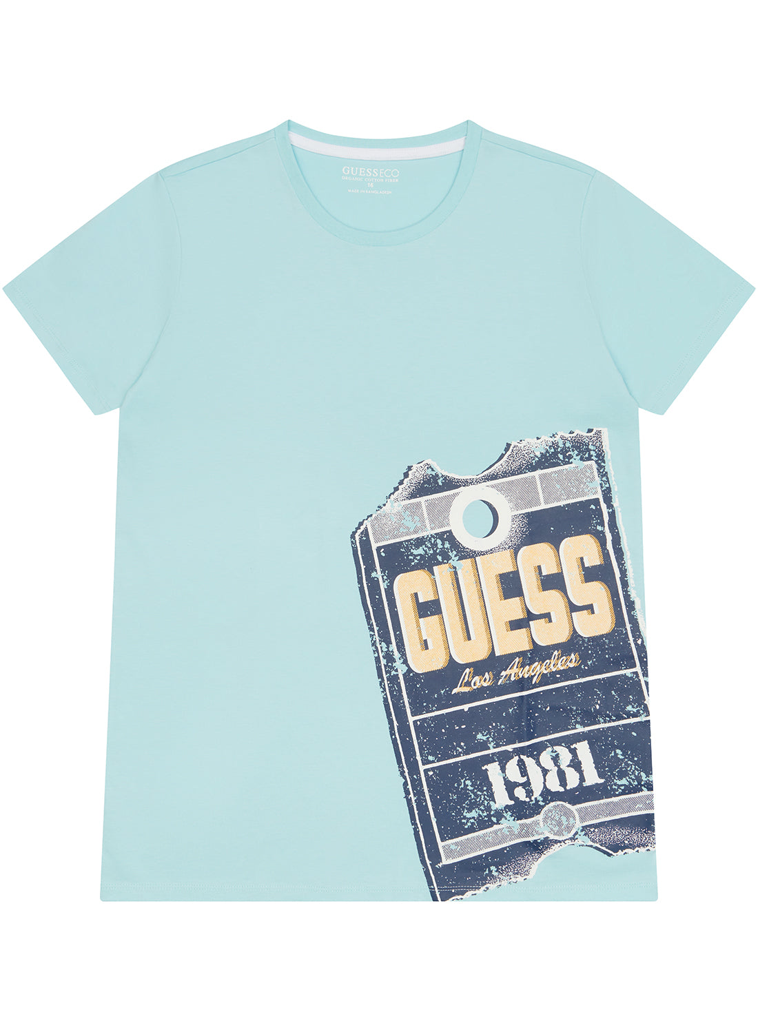 Blue Short Sleeve T-Shirt for Men & Women - Comfortable Cotton Casual Tee (Sizes 7-16) - Perfect for Summer, Gym, and Everyday Wear