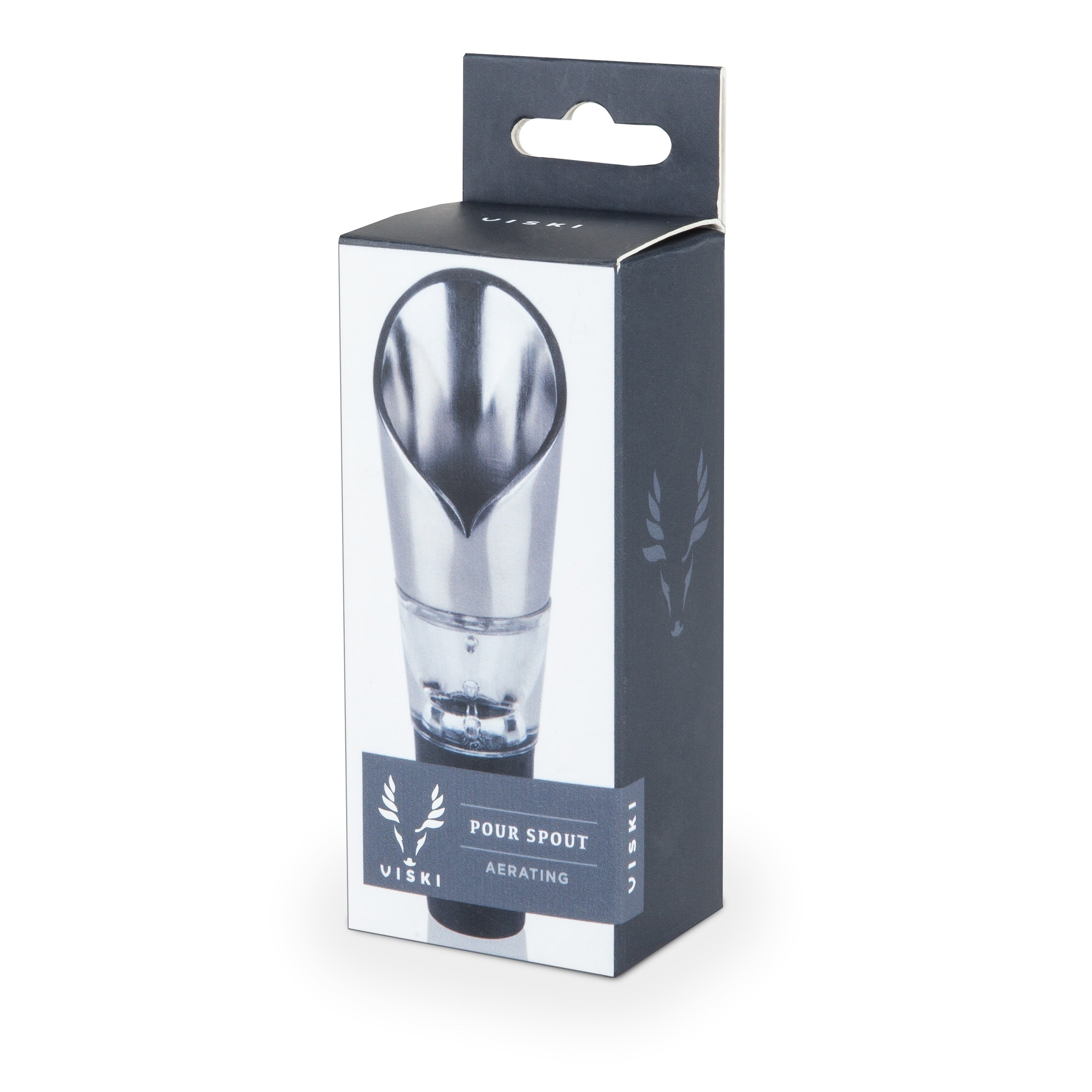 Harrison Aerating Pour Spout - Premium Wine Decanter Spout for Enhanced Flavor | Perfect for Red Wine, Whiskey & Cocktails | Ideal for Home Bars, Restaurants & Wine Tasting Events